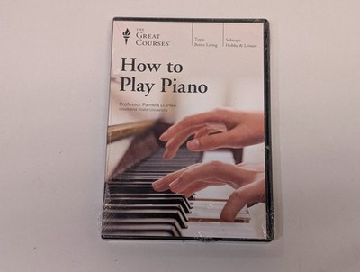 The Great Courses How to Play Piano 3-Disc DVD Set