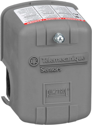 FSG2J24CP 40-60 PSI Pumptrol Water Pressure Switch, Grey Cover