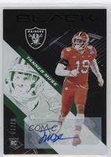 2020 Panini Black Rookies Emerald Auto 7/10 Tanner Muse #197 Auto 0t02
