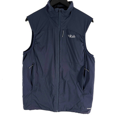 Rab Herren Xenair Weste Medium schwarz isoliert Quantum Air Primaloft Gilet