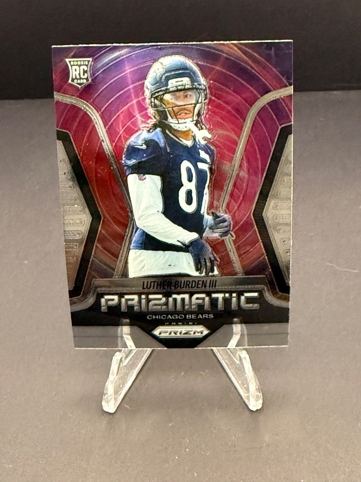2025 Panini Prizm - Prizmatic #18 Luther Burden