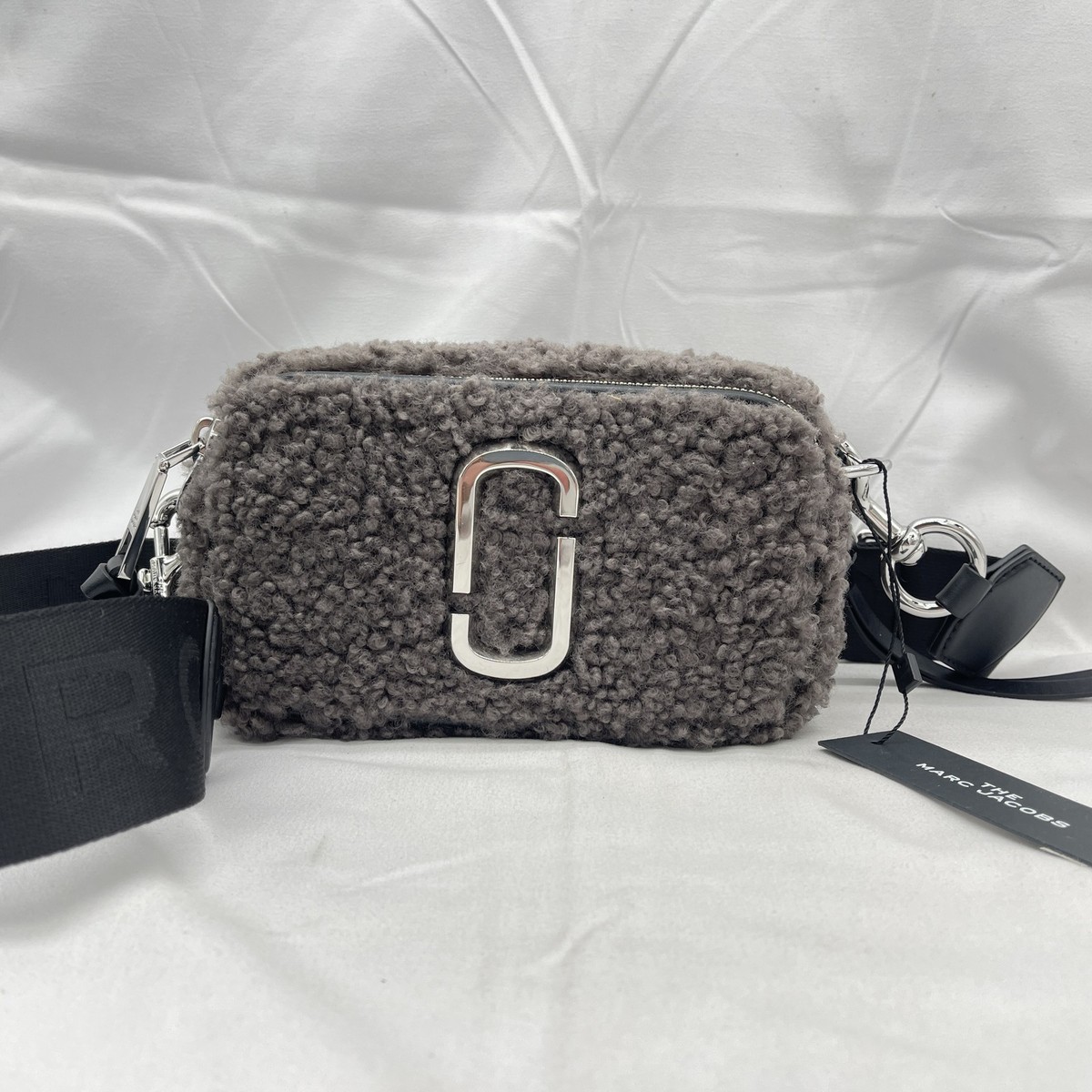 Marc Jacobs Womens The Snapshot Teddy Crossbody Camera Bag Faux