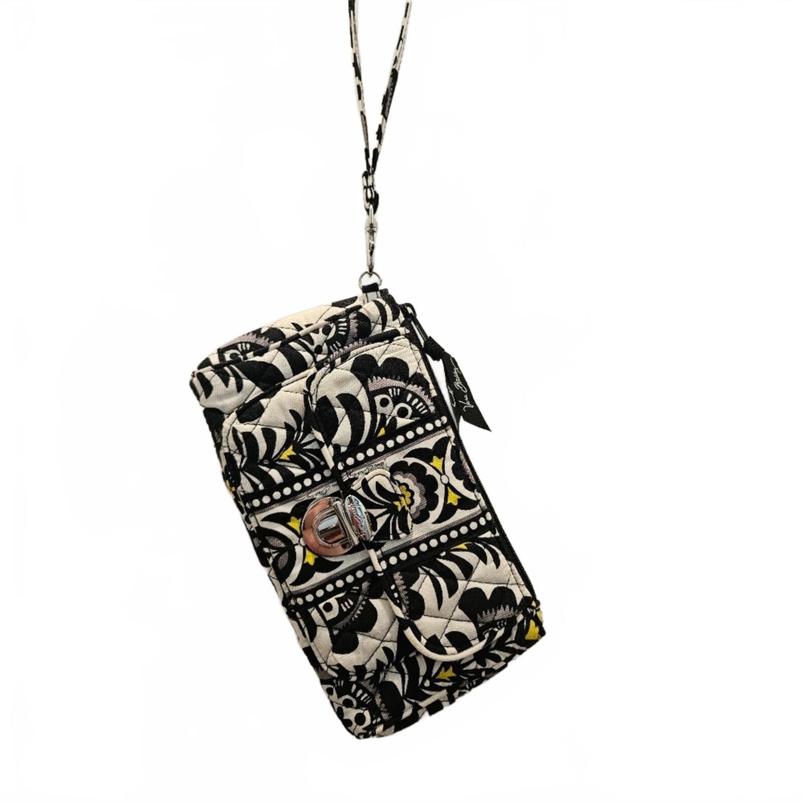 Vera Bradley Quilted Wristlet Wallet with Floral Pattern