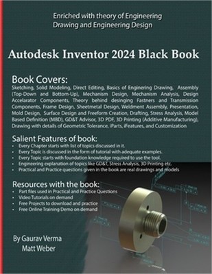 Autodesk Inventor 2024 Black Book (Paperback or Softback)