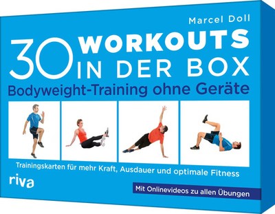 30 Workouts in der Box - Bodyweight-Training ohne Geräte | Marcel Doll | Box
