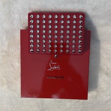 Christian Louboutin Red Studded Card Holder with key