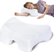 Side Sleeper Pillow with Arm Hole, Memory Foam Shoulder Pillow, Multi-Angle Armh