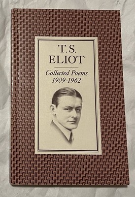 Collected Poems 1909-1962 by T. S. Eliot Softcover Rare Version