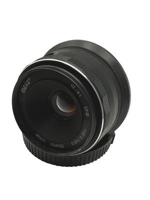 Meike 25mm F1.8 Z-Mount Prime Lens with Manual Focus Lens & Back Cap Only