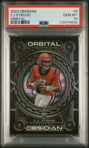 2023 Panini Obsidian CJ Stroud Orbital RC Rookie /135 PSA 10 Texans RARE