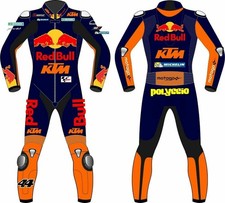Mark X KTM 2026 MotoGP Motorrad Lederkombi Herren Rennanzug Leder CE Schutz