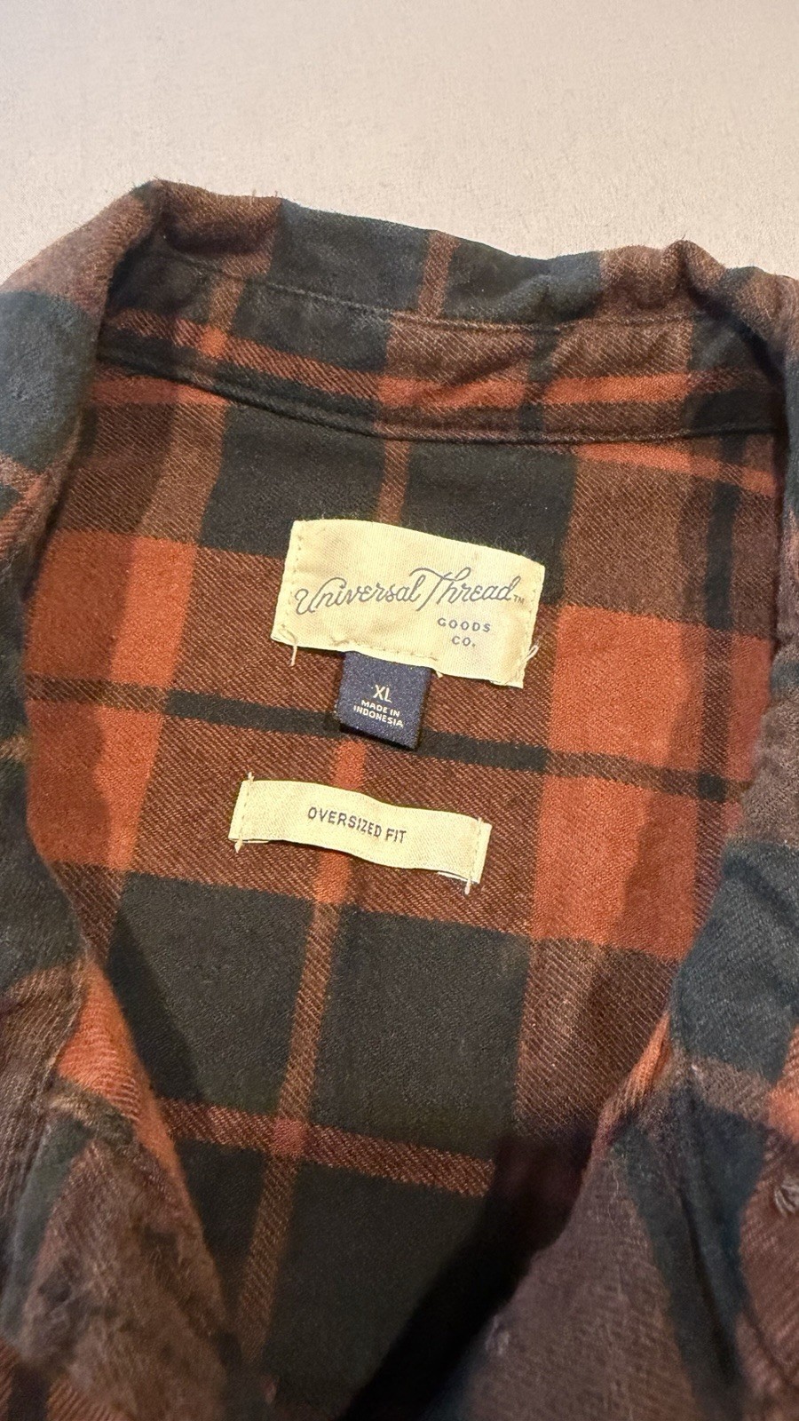 Women’s Universal Thread Plaid Button Down Shirt … - image 2