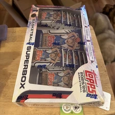2025/2026 Topps Basketball Super Box Factory Sealed. Cooper Rookie Year!