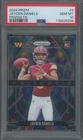2024 Panini Prizm Football Jayden Daniels #3 RC Rookie Prizmatic PSA 10