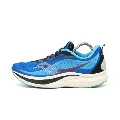 Saucony Herren Endorphin Speed 2 Sneaker Blau Textil Low-Top Laufschuh EU 43