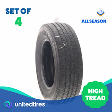 Set Of 4 Used Lt 24570r17 Firestone Transforce Ht 119116r - 10.5-12.532