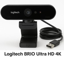 Logitech Pro 4K Webcam - Black (960-001390)