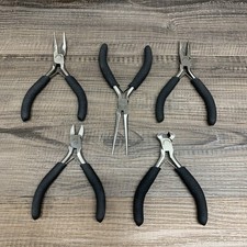 Craftsman Precision 5pc Tool Set With Carry Case Pliers Nippers Needle Nose