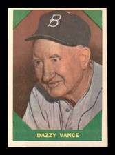 1960 Fleer #51 Dazzy Vance DP EX/EX+ X3684450