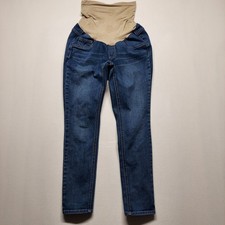 Jessica Simpson Maternity Blue Stretch Denim Skinny Jeans Size PS
