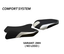 Seat saddle cover Vicenza Comfort Sys White TPZ YAMAHA FZ1 FAZER 2006 2016 1AP