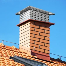 Stainless Steel Chimney Cap with Mesh, Adjustable Flue Cover Rain & Animal Guard