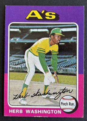 1975 Topps - Herb Washington #407 (RC)