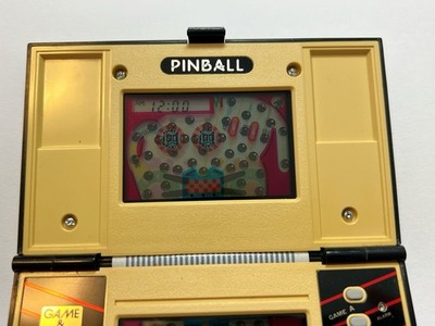 GAME & WATCH GOLD 3種セット NINTENDO GAME AND & WATCH PINBALL Multi Screen 1983 Tested Working