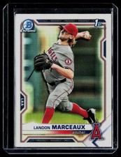 2021 Bowman Draft #BDC-115 Landon Marceaux Chrome Refractor