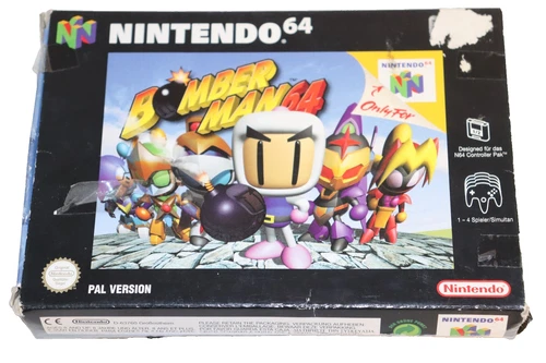 Nintendo 64 Spiel N 64 - Bomber Man 64 -  Pal Version OVP