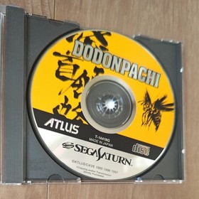 DoDonPachi Sega Saturn JP NTSC Original Atlus Shooter Game 1997 Japan Import JP