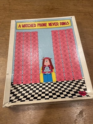 Puzzle Vintage 1982 Cathy Guisewite Comic Strip Watched Phone Never Rings