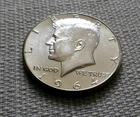1964 KENNEDY HALF DOLLAR BU 90% SILVER TRIPPLE STRIKE ERROR COIN.
