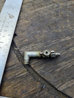 Antique 1936 Evinrude 4165 5hp Lightwin Imperial Outboard Gas / Fuel Valve 
