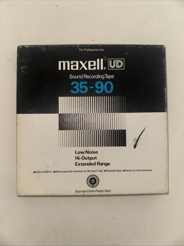 Maxell UD 35-90 Sound Recording Tape (Reel To Reel)