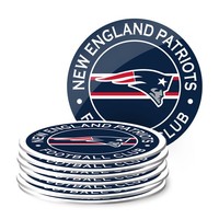 New England Patriots Nfl 4Er Set Untersetzer Coaster Set Bierdeckel