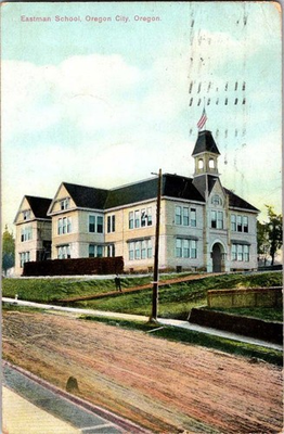 #ad Oregon City Oregon OR : SCHOOL SCENE m 21 AV7902 C $8.93