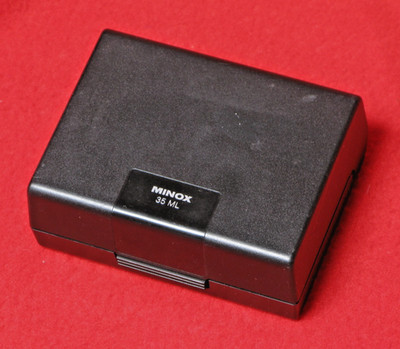Minox Box - Kamerabox nur für Minox 35 ML - leer - aus Kunststoff - gebraucht