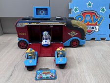 Spin Master Mission Paw Patroller with Sounds. Inc Robo Dog, Mighty Twins. VGC