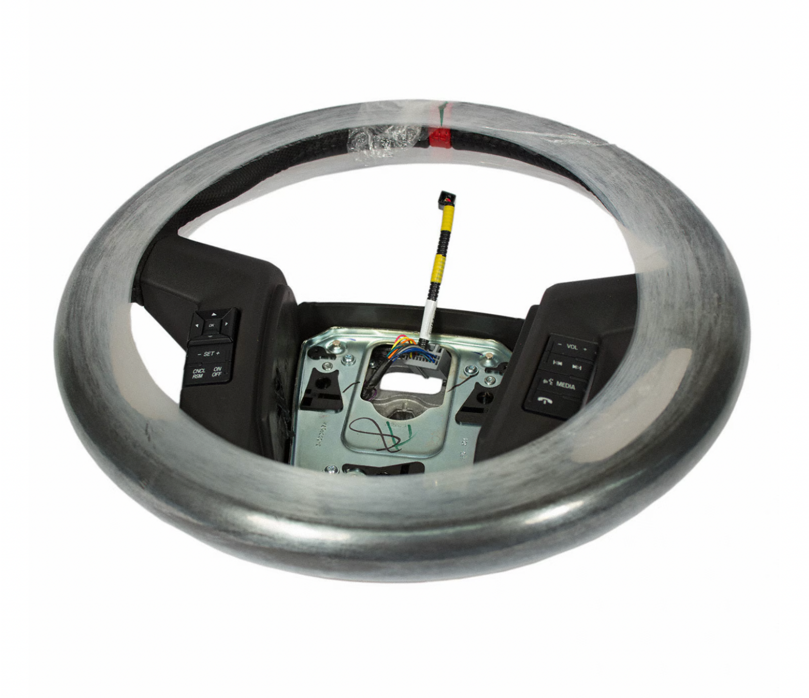 2011-14 Ford F-150 SVT Raptor Black Leather Steering Wheel OEM BL3Z3600CB