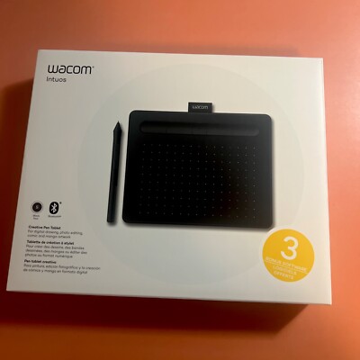 Wacom Intuos Medium Bluetooth Graphics Drawing Tablet OPEN BOX