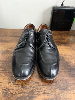 Allen Edmonds Shoes Hancock Black Leather Split Toe Derby Mens Shoes Size 11.5 Allen Edmond Hancock Split Toe Oxfords Size: 8.5 D... | Depop main image 4