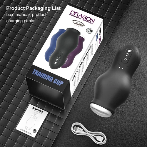 Male Masturbaters Automatic HandsFree Sucking Mastubator Cup Sex Toys for Men - Bild 12 von 15