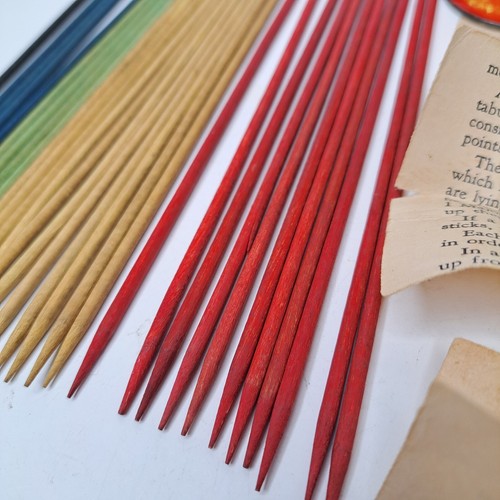 VTG Wooden Pix Pix Pick Up Sticks Game Complete 31 Instructions 2903 USA Whitman - Picture 5 of 11