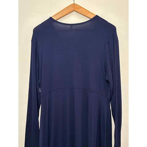 GRECERELLE Abito da donna primavera estate casual manica lunga blu navy XL - Foto 6 di 10
