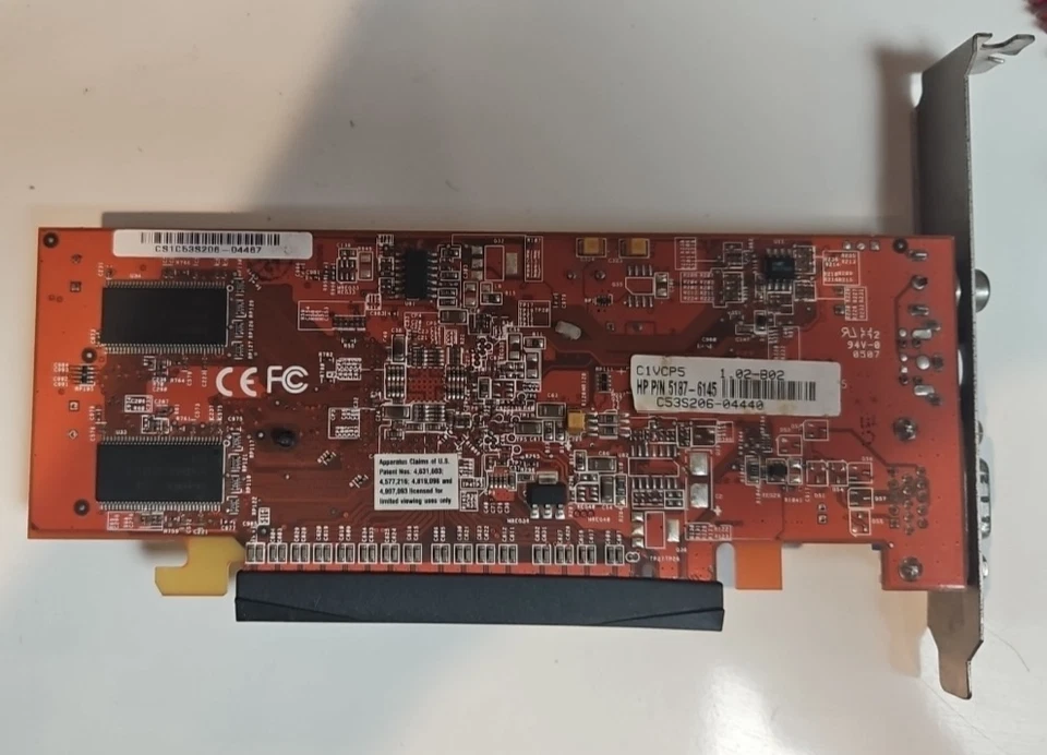 Asus RV370SE Radeon 128MB C1VCP5 Graphics Card - Image 3 of 3