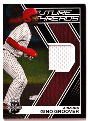 2023 Panini Elite Extra Edition Future Threads Materials Gino Groover FT-GG