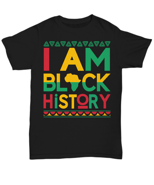 Download Proud I Am Black History T-Shirt For Black People Men ...