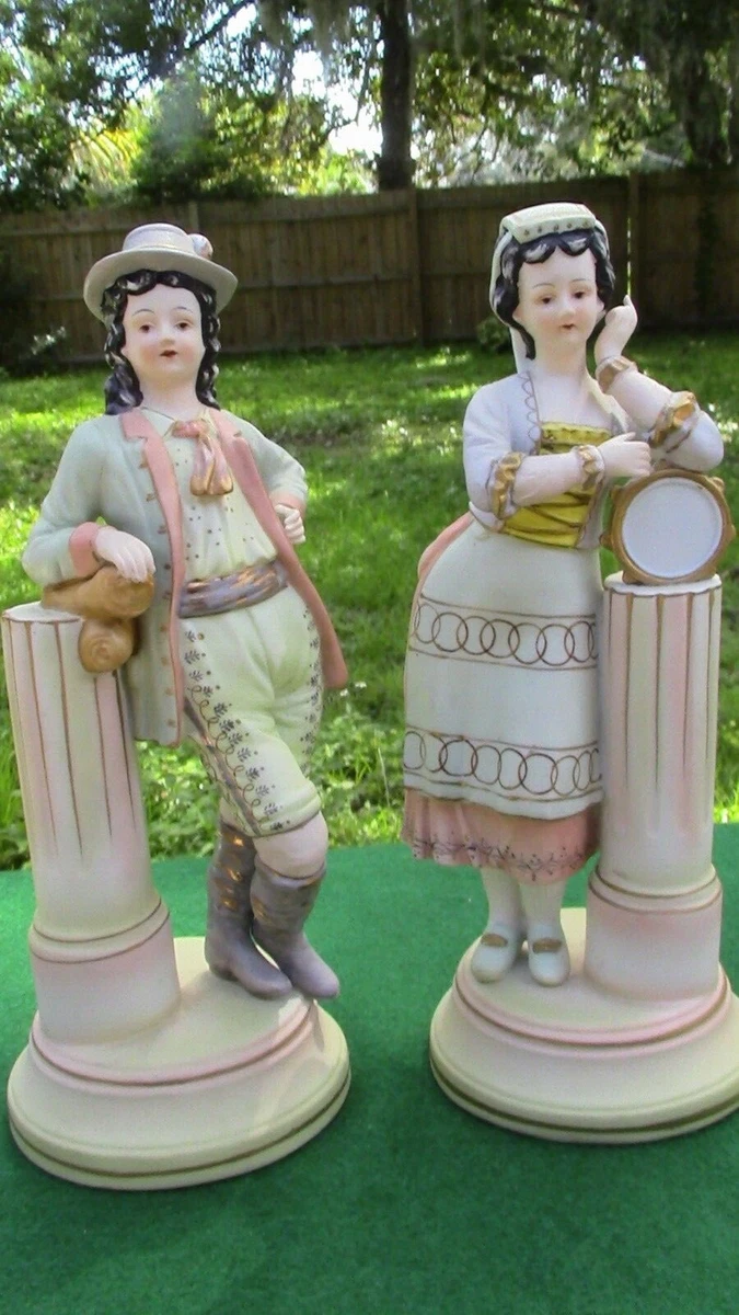 Poupée Vintage En Porcelaine Bisque PARIAN, époque 19ème (reproduction)