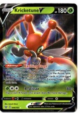 Pokemon Card KRICKETUNE V Full Art Ultra Rare Holo 006/163 Battle Styles NEW